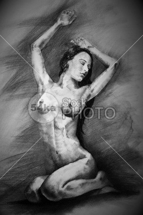 Human Body Figure Drawing Girl Pose Drawing woman vintage study stroke sketch book sketch Sitting shadow schema profile practice Pose Picture pencil paper painting painter outline nude lines illustration human hand girl freehand fine feature drawing draw draft design classical art classical charcoal artwork artistic art drawing Art ancient academic 54ka StockPhoto