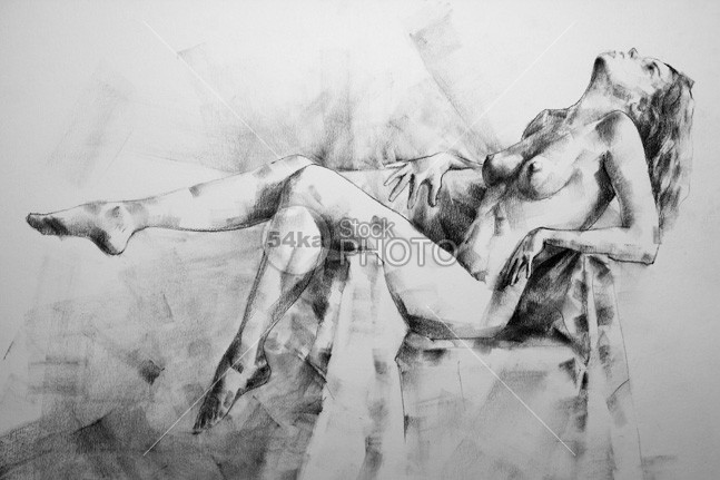 Charcoal Drawing Recumbent Woman young years women woman stylish sketching sensual relaxing recumbent prostrate procumbent pretty portrait person pencil one lying life Leaning incumbent home happy happiness hair Graphics flat decumbent Cheerful Charcoal Drawing Caucasian break black and white beautiful beaten down b&w attractive artwork artist Art & Craft Art accumbent abed 54ka StockPhoto