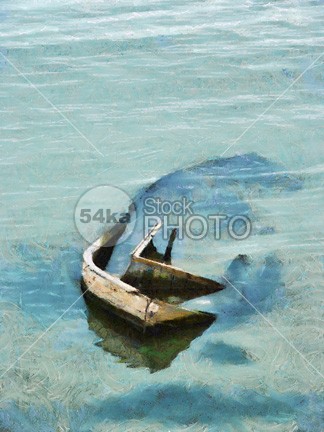 Sea and boat wood white water tranquil summer solitude Smooth small sloop single ship serene sea Sail rowing rowboat row rope river reflection pond peaceful peace painting paddle open one old oar nautical nature Morning mist marine lonely landscape Lake Fishing fisher-boat empty early drawing crash color canvas bright boating boat blue black beach b&w atmosphere Art 17-40mm 54ka StockPhoto